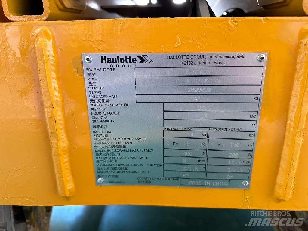 Haulotte OPTIMUM 8 Підйомники-ножиці