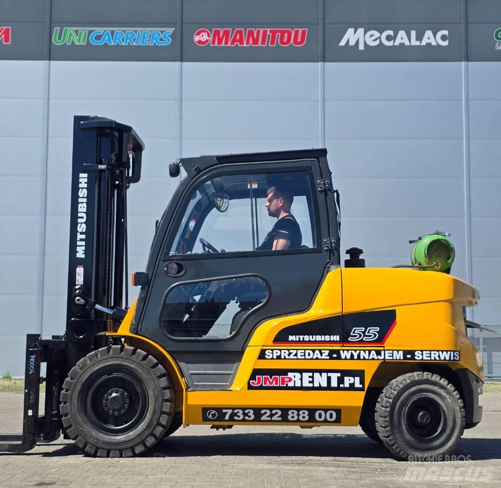 Mitsubishi FG 55 NT Газові навантажувачі