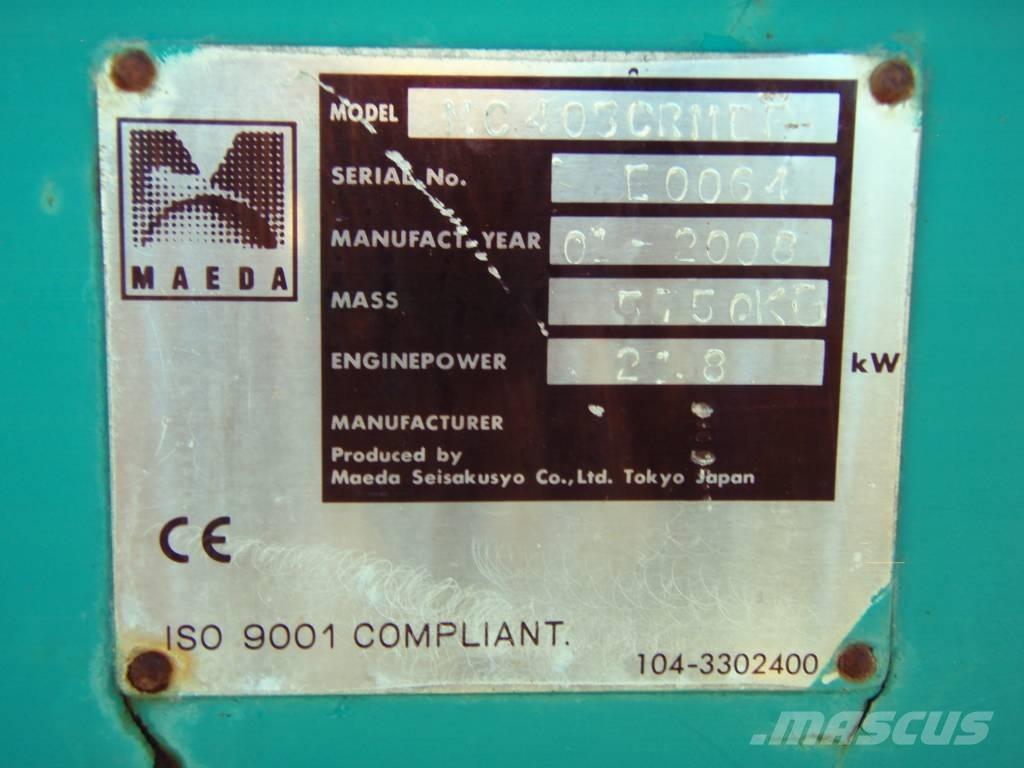 Maeda MC 405 CRME Гусеничні крани