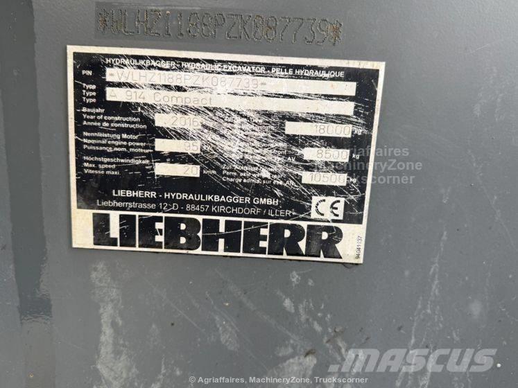 Liebherr A 914 Колісні екскаватори