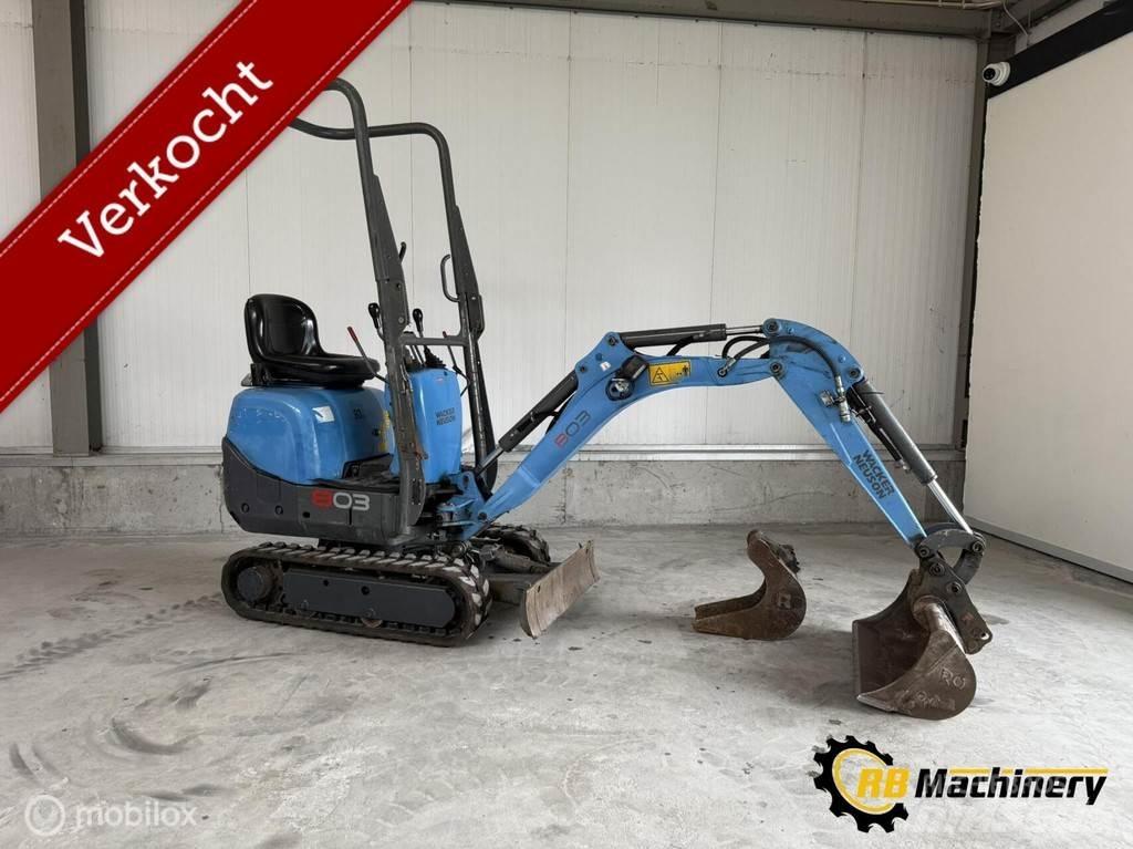 Wacker Neuson 803 Міні-екскаватори < 7т