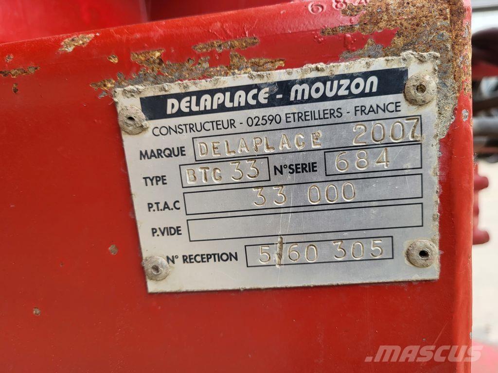 Delaplace 33 ton Самосвальні причепи