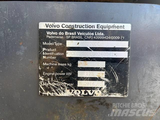 Volvo EC 220 DL Гусеничні екскаватори