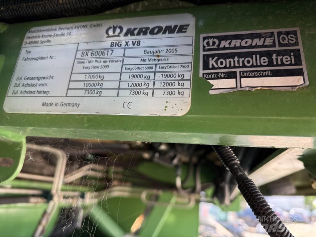 Krone Big X V8 Кормозбиральні комбайни