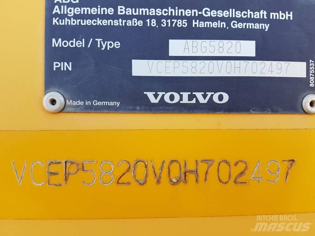 Volvo ABG852 Асфальтовкладачі