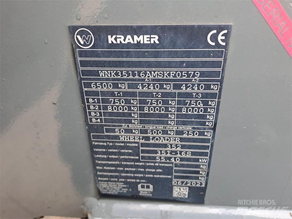 Kramer 352 Фронтальні навантажувачі