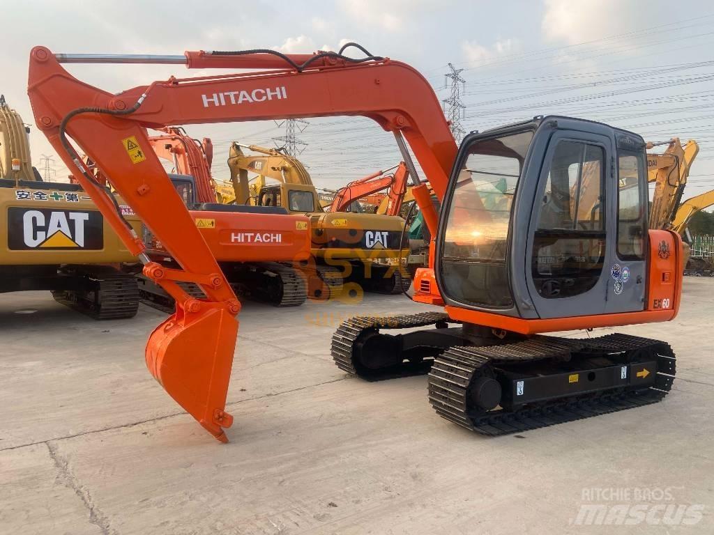 Hitachi EX 60 Міні-екскаватори < 7т