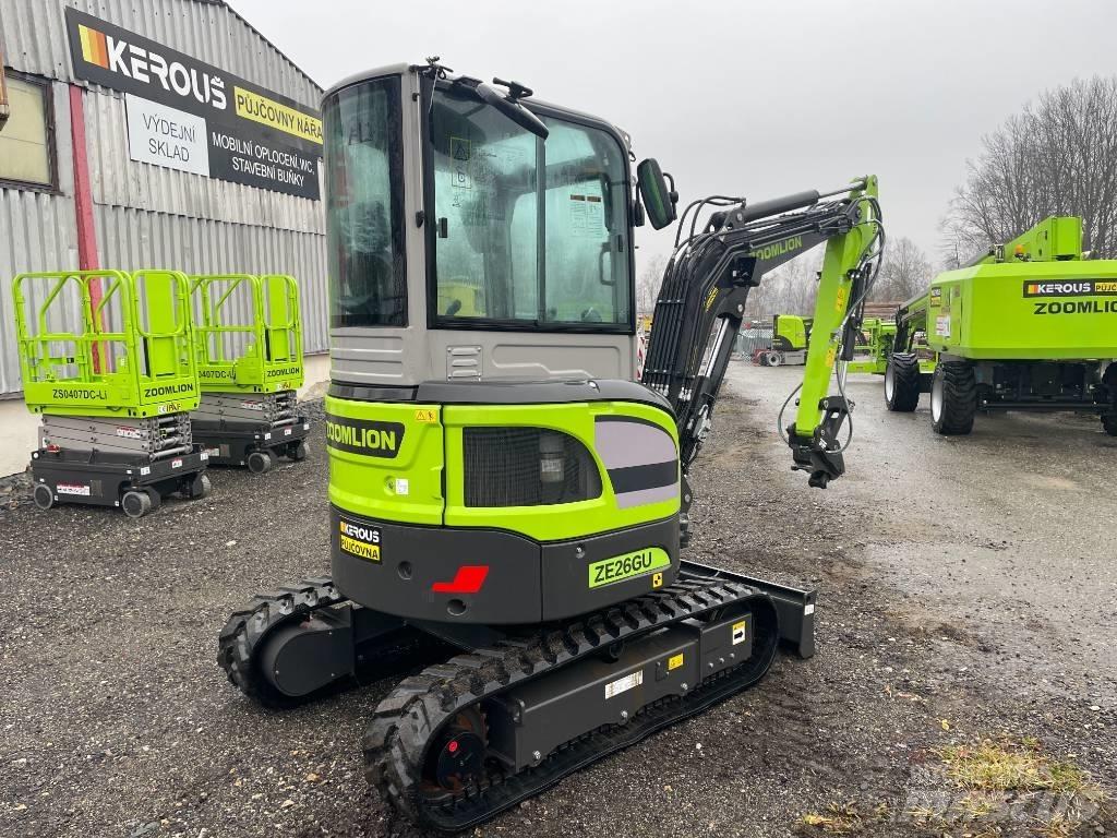 Zoomlion ZE 26 GU Міні-екскаватори < 7т