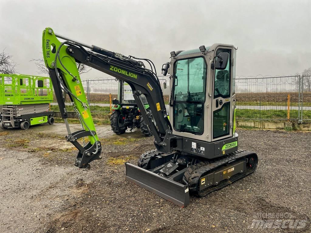 Zoomlion ZE 26 GU Міні-екскаватори < 7т