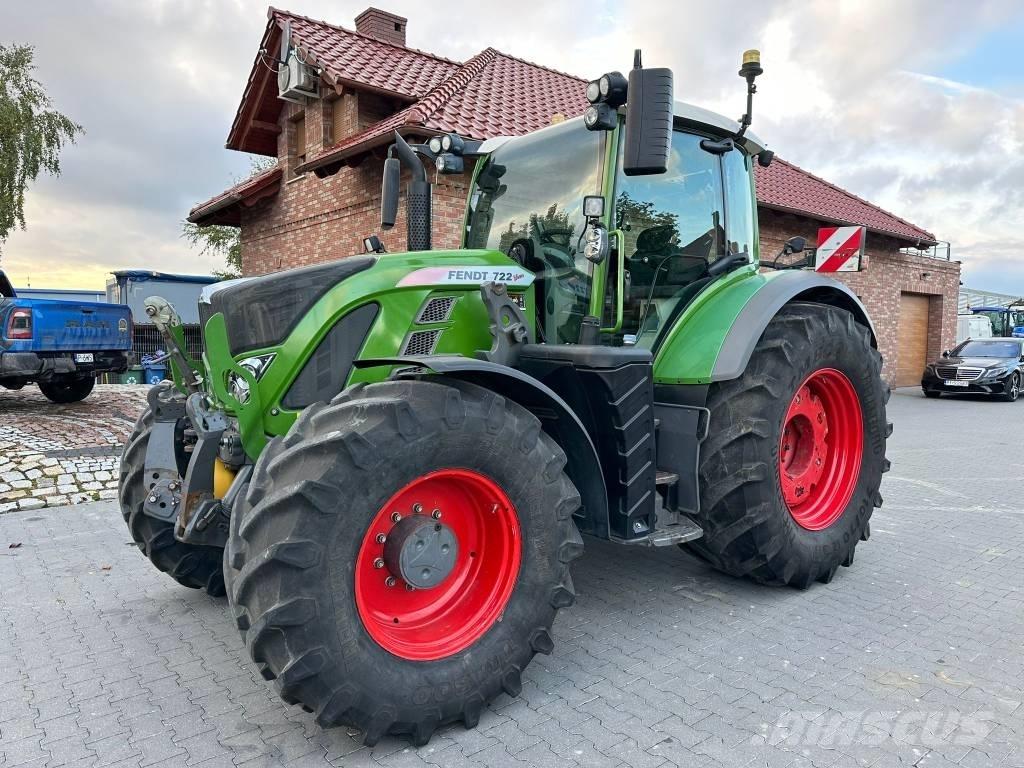 Fendt 722 Profi Plus Трактори
