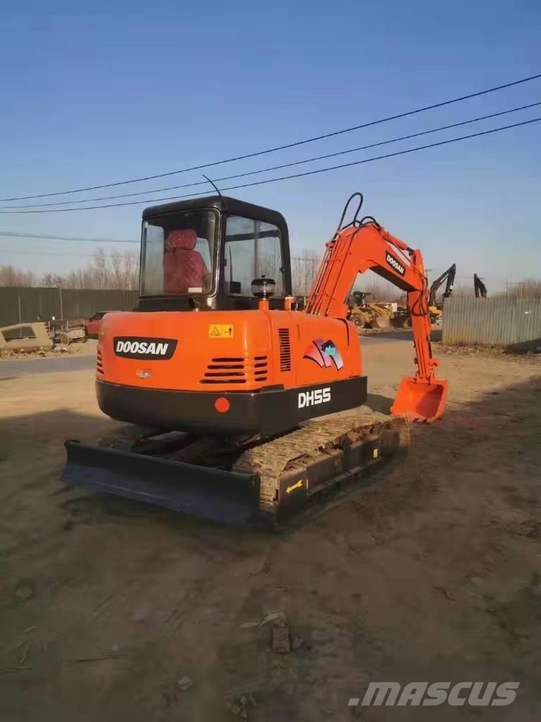 Doosan DH55 Міні-екскаватори < 7т