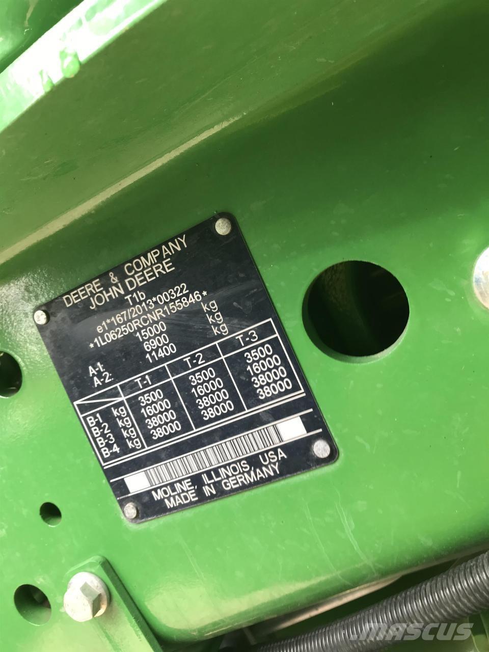 John Deere 6R 250 Трактори