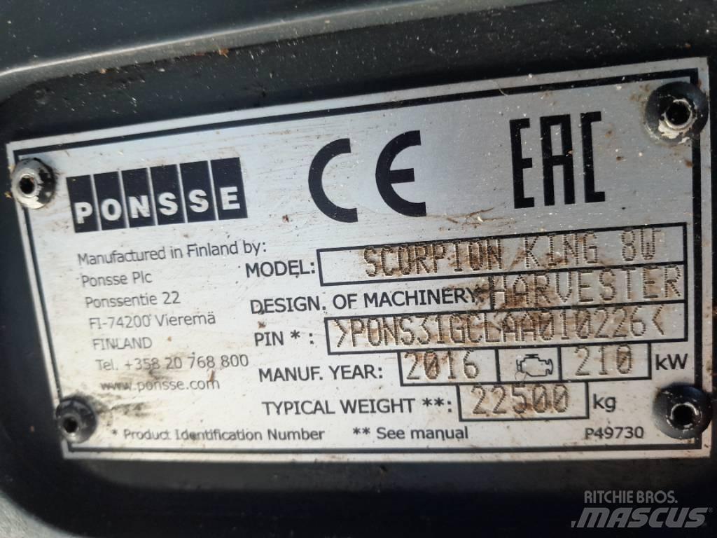 Ponsse Scorpion King Харвестери