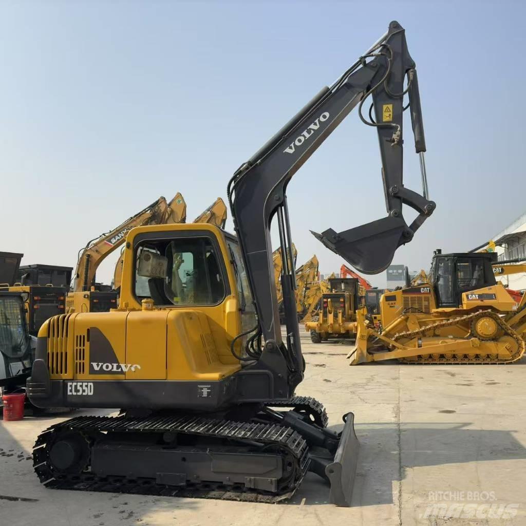 Volvo EC55D Міні-екскаватори < 7т