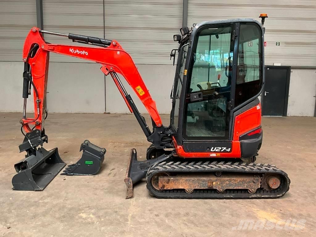 Kubota U 27-4 Міні-екскаватори < 7т
