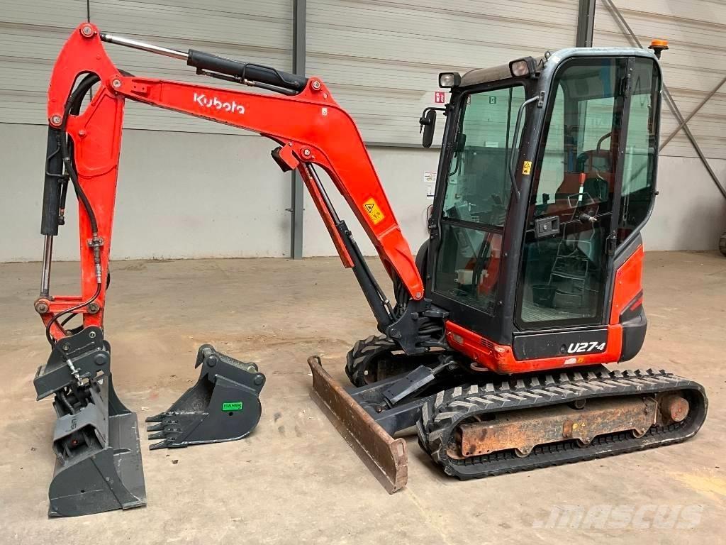 Kubota U 27-4 Міні-екскаватори < 7т