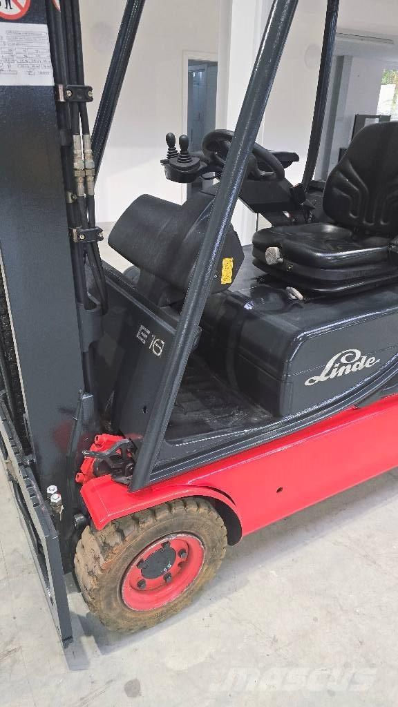 Linde E 16 C-02 Електронавантажувачі