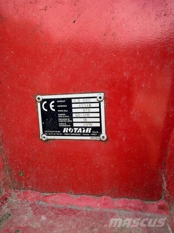 Rotair OLS980 Плуги