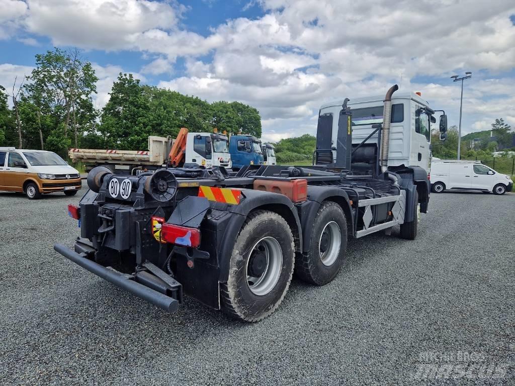 MAN TGS 26.360 Вантажівки з гаковим підйомом