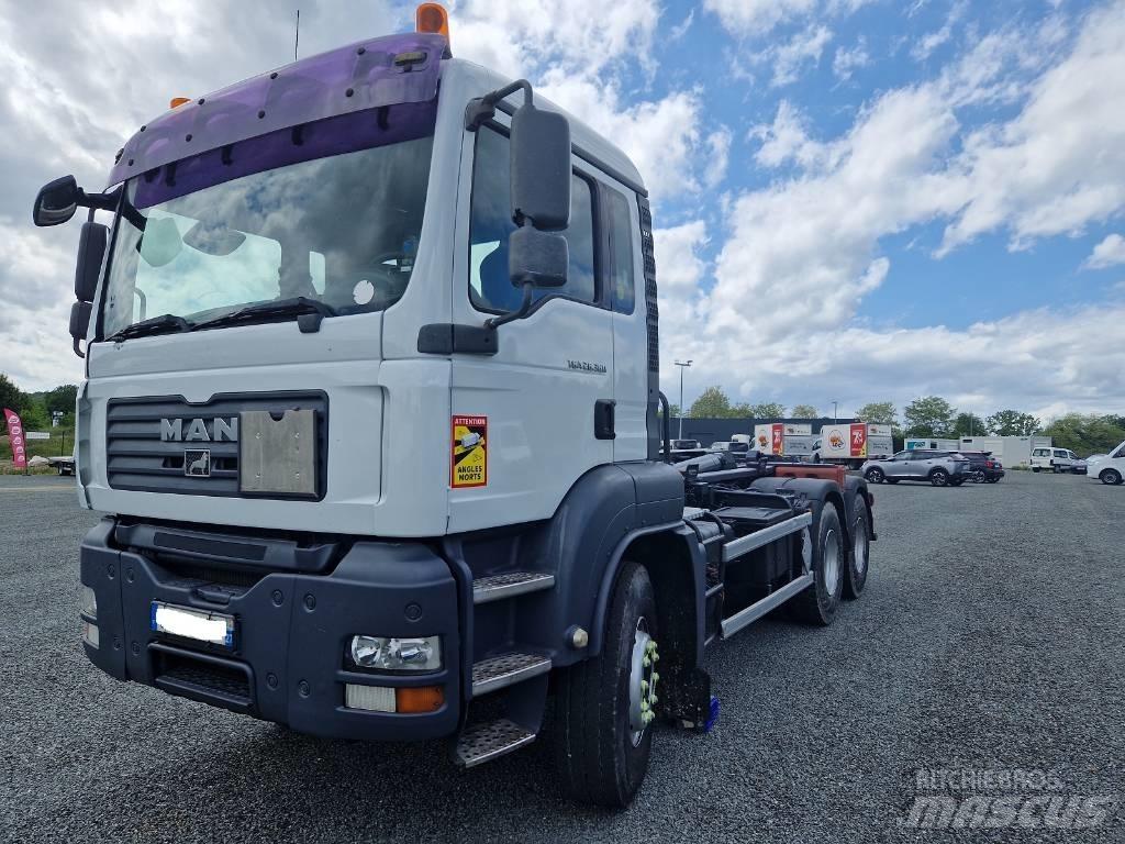 MAN TGS 26.360 Вантажівки з гаковим підйомом