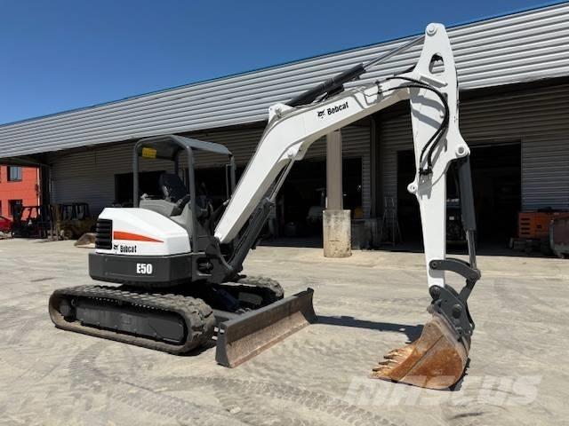 Bobcat E 50 Міні-екскаватори < 7т