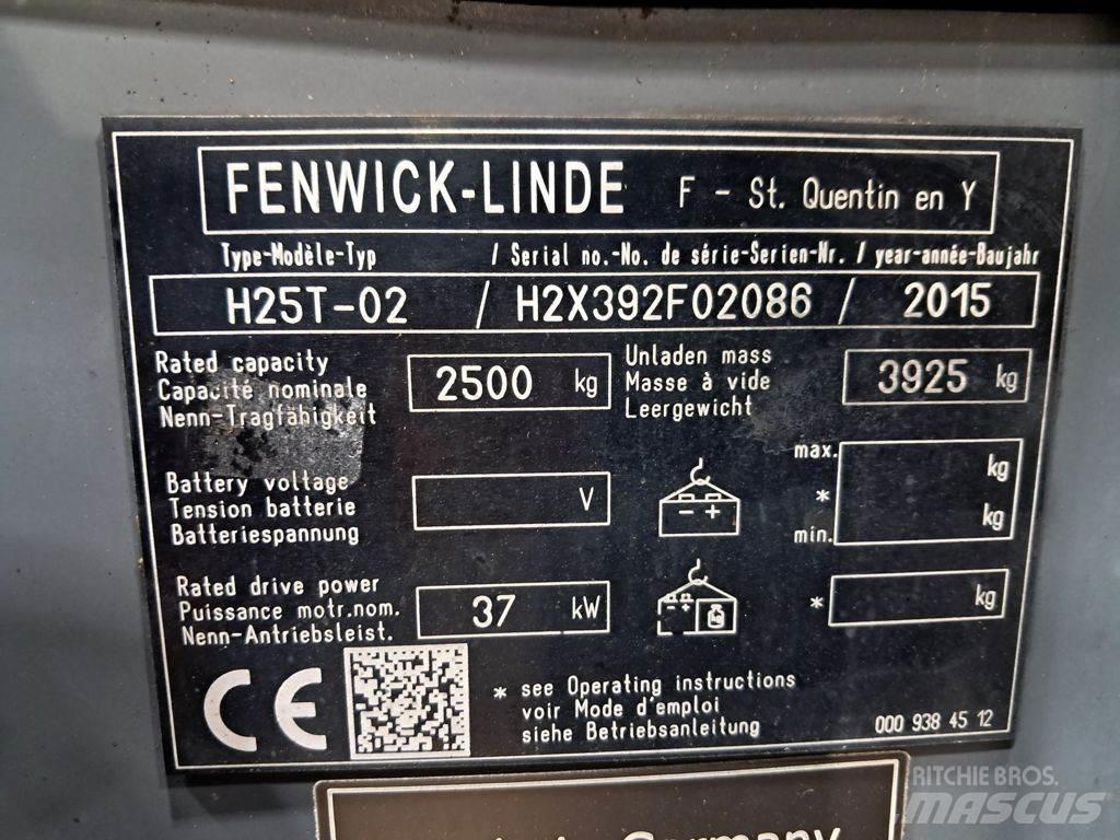Linde H25T-02 Газові навантажувачі