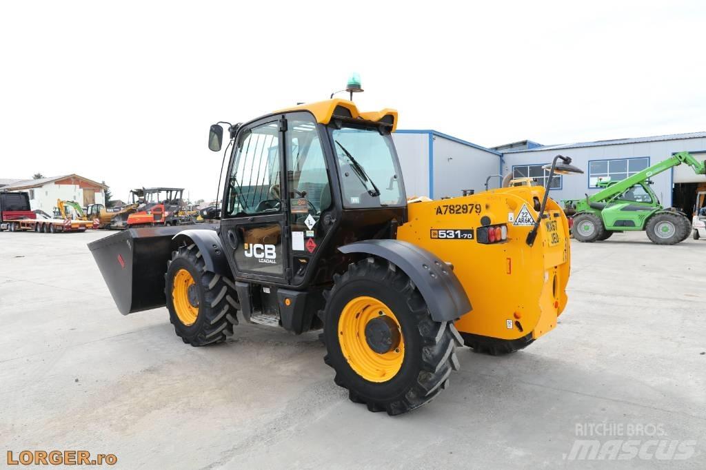 JCB 531-70 Фронтальні навантажувачі та екскаватори