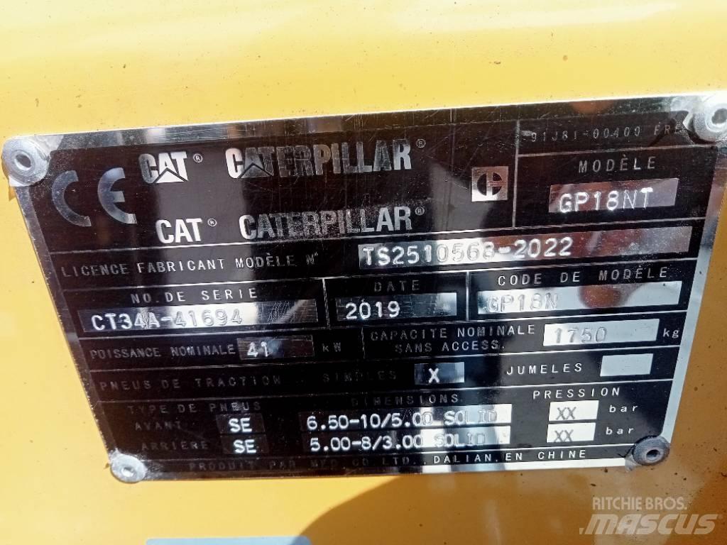 CAT GP 18 NT Газові навантажувачі
