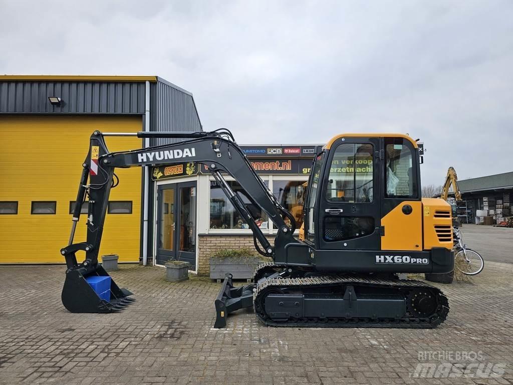 Hyundai HX60PRO Міні-екскаватори < 7т