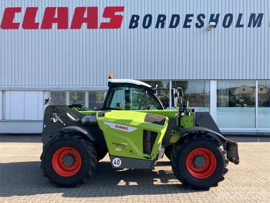 CLAAS SCORPION 746 Телескопічні навантажувачі