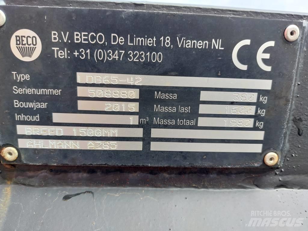 Beco LDB65-42 Компактні навісні знаряддя