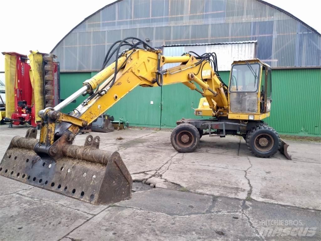 Atlas 1304 Колісні екскаватори