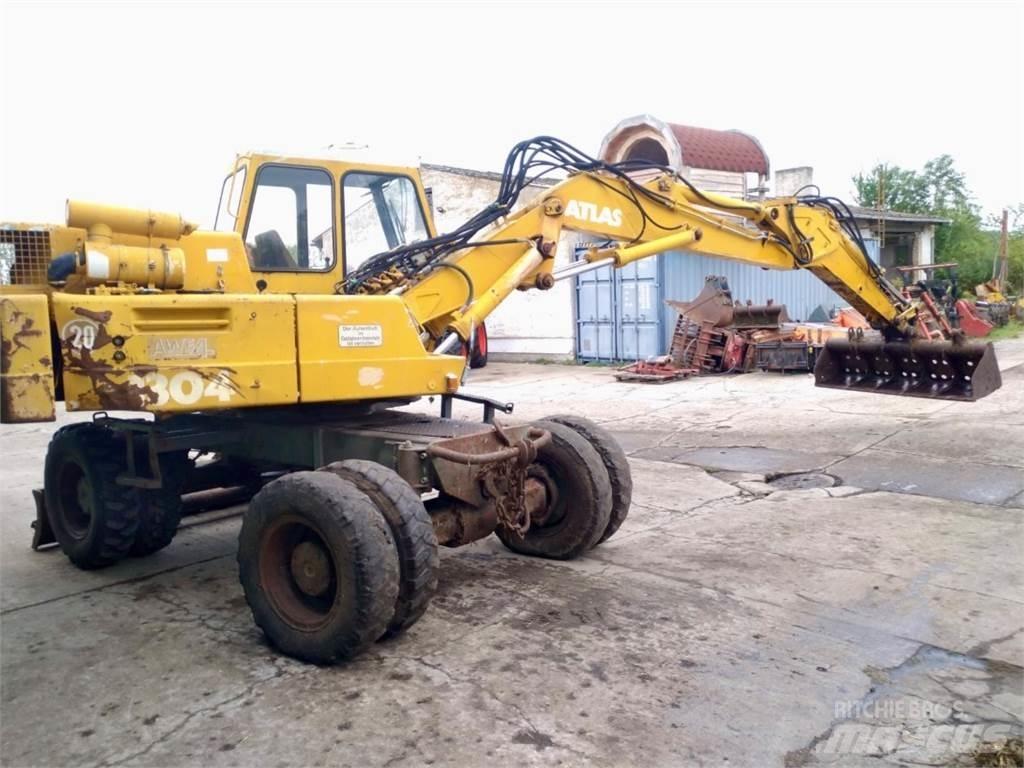 Atlas 1304 Колісні екскаватори
