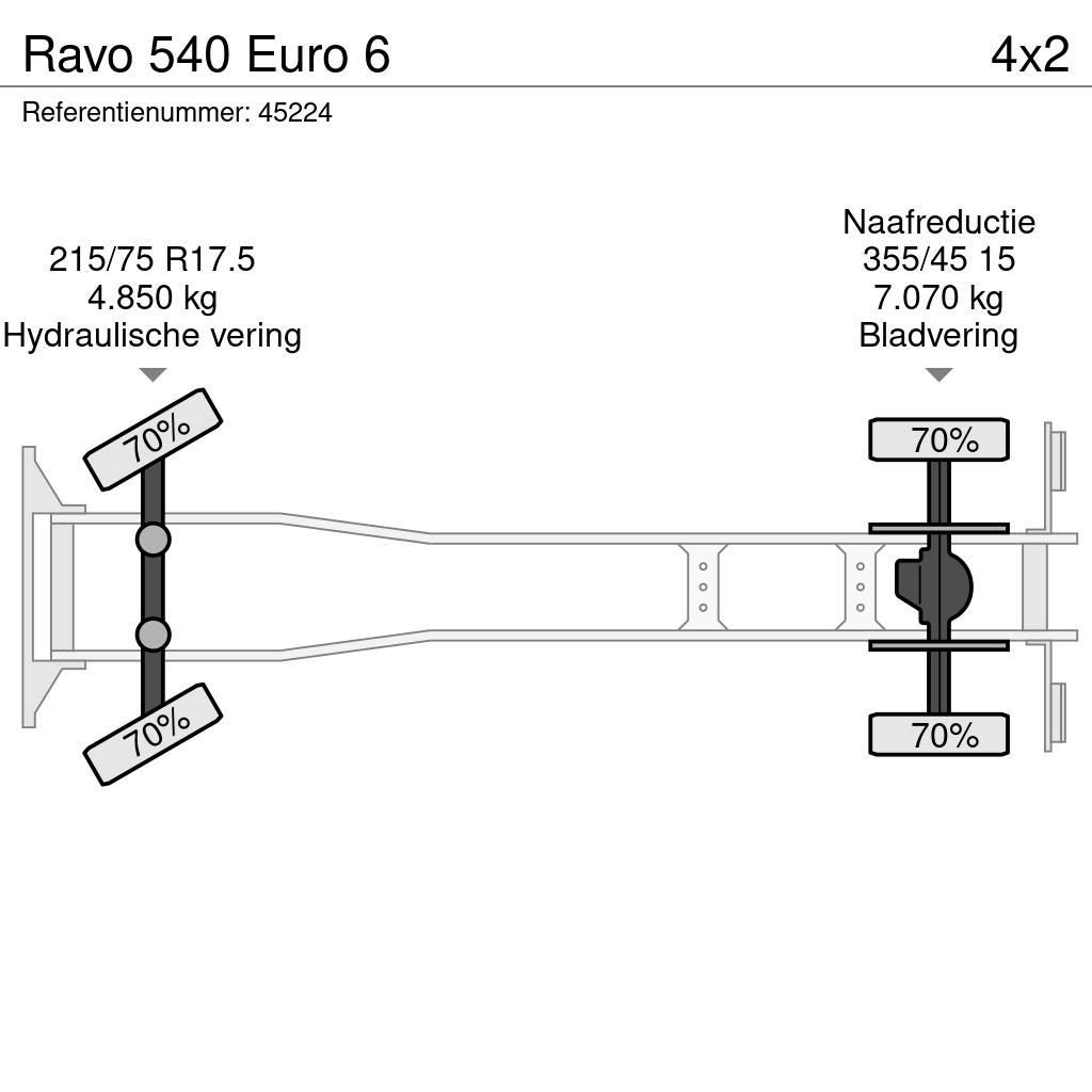 Ravo 540 Euro 6 Прибиральні машини