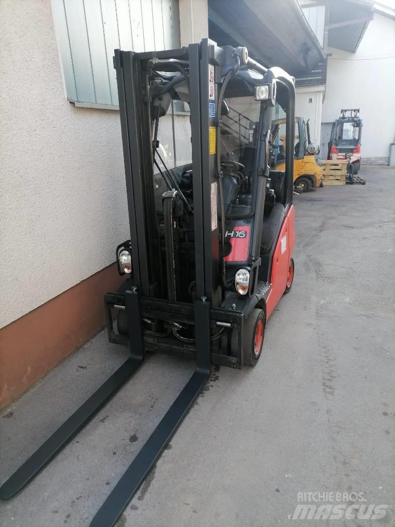 Linde H 16 T/ 391 Газові навантажувачі