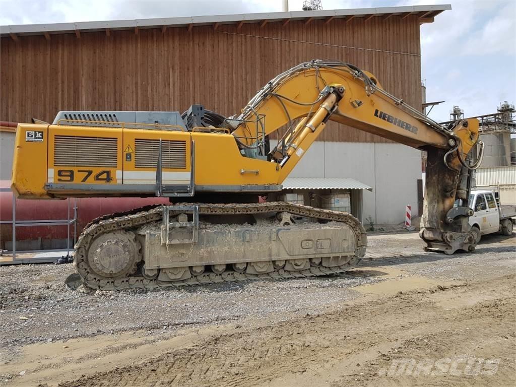 Liebherr R974 Гусеничні екскаватори
