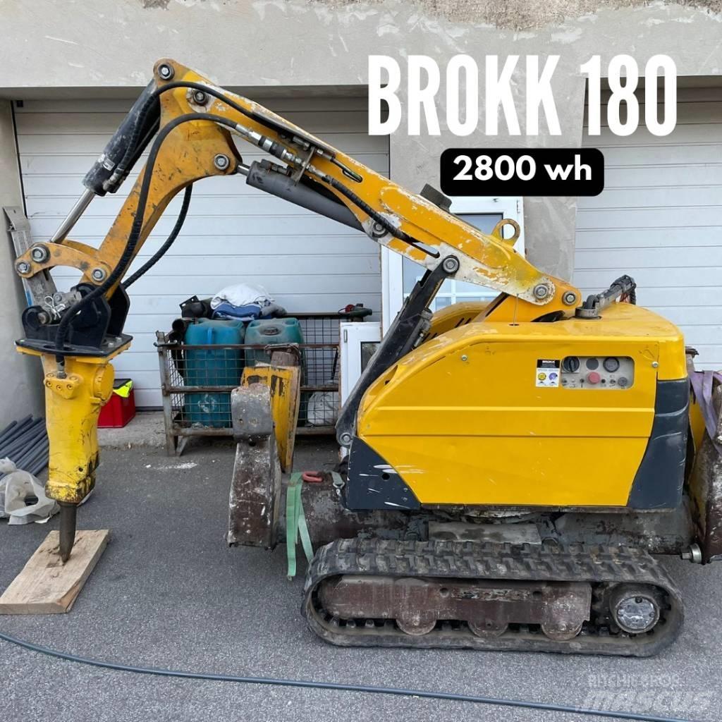 Brokk 180 Міні-екскаватори < 7т