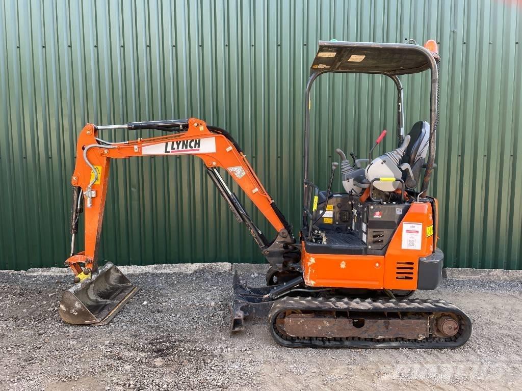 Hitachi ZX 19 U-6 Міні-екскаватори < 7т