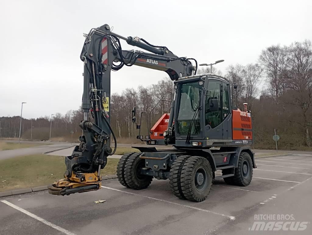 Atlas 160 W Колісні екскаватори