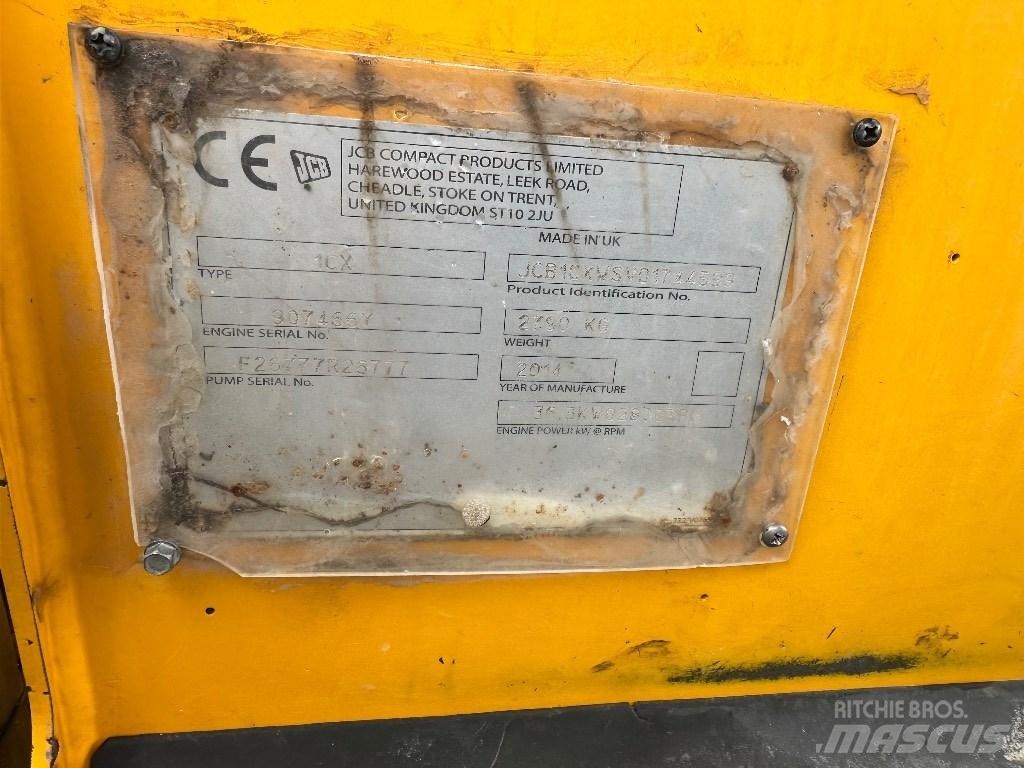 JCB 1 CX Екскаватори-навантажувачі