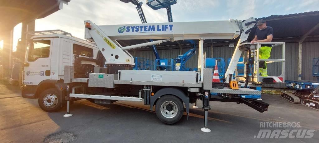 Palfinger P 280 CK Автовишки на базі вантажівки