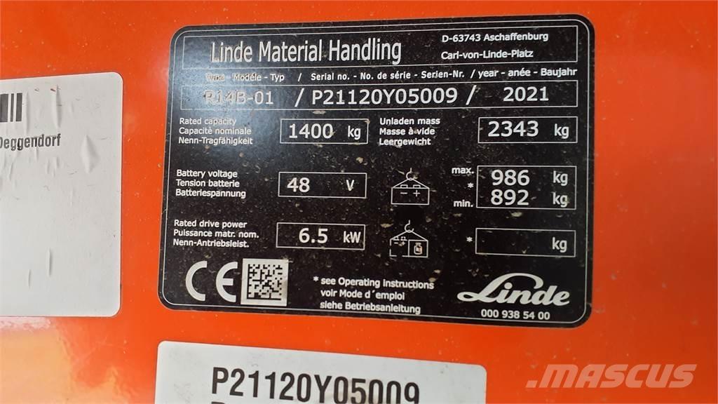 Linde R14B Річ-трак із високим підйомом