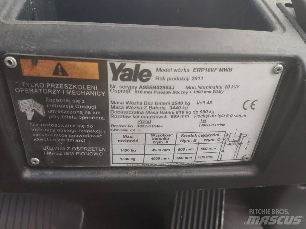 Yale ERP 16 VF Електронавантажувачі