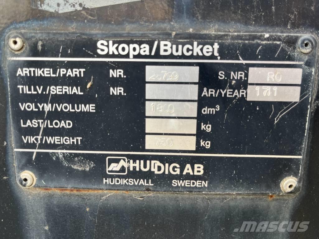 Huddig 1260 D Екскаватори-навантажувачі