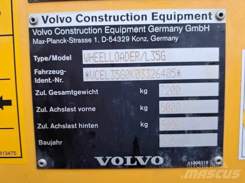 Volvo L 35 G Фронтальні навантажувачі