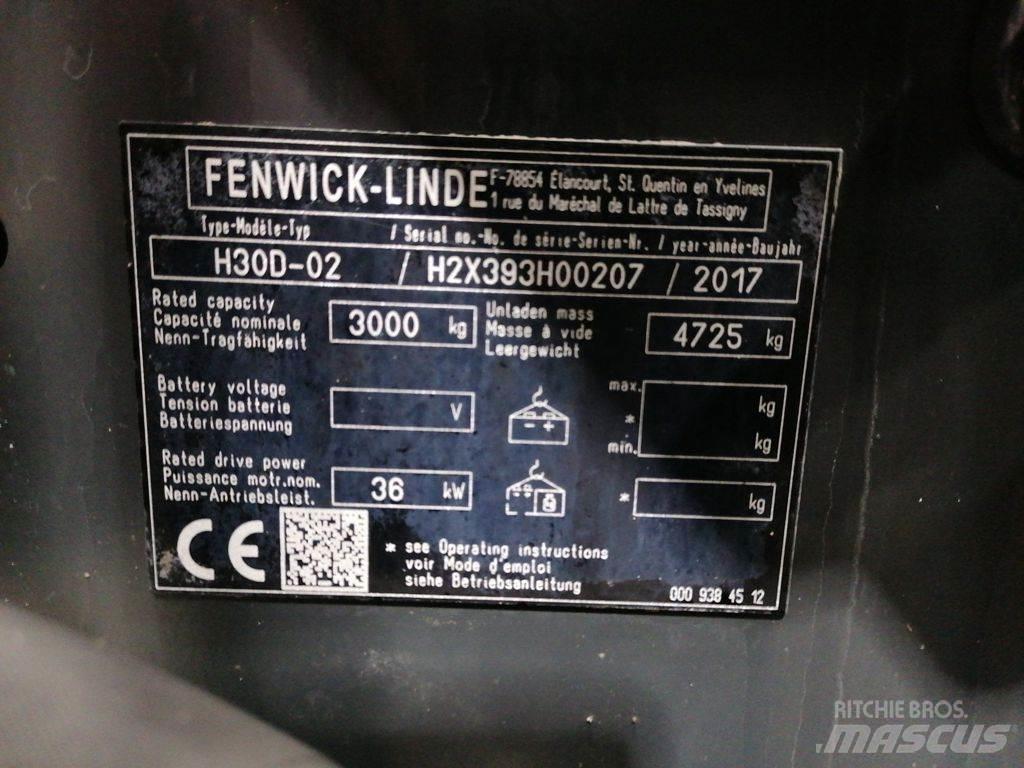 Linde H30D-02 Дизельні навантажувачі