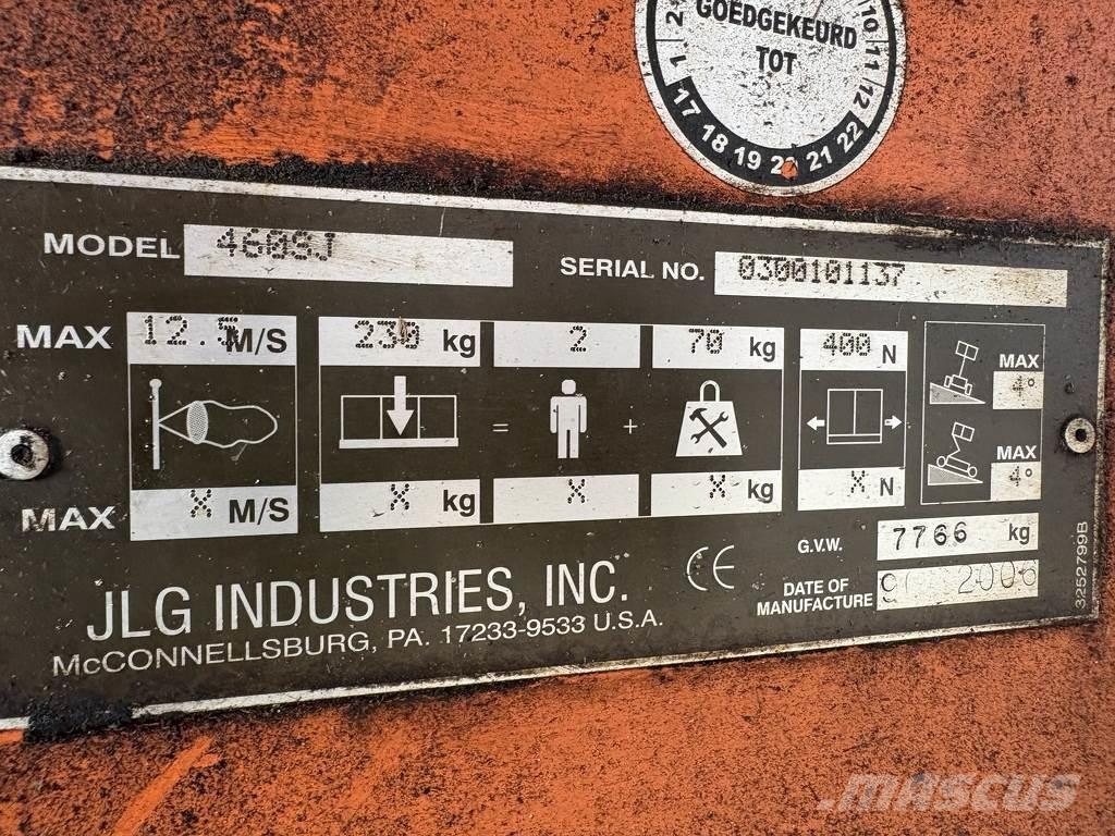 JLG 460sj Телескопічні підйомники