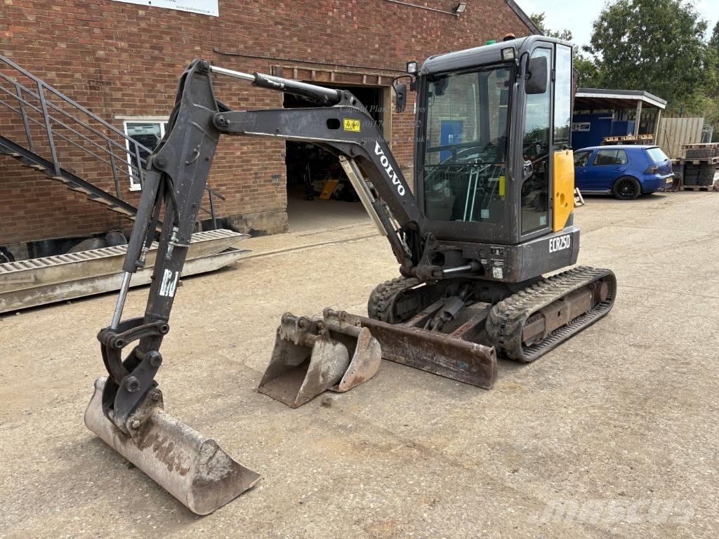 Volvo ECR 25 D Міні-екскаватори < 7т