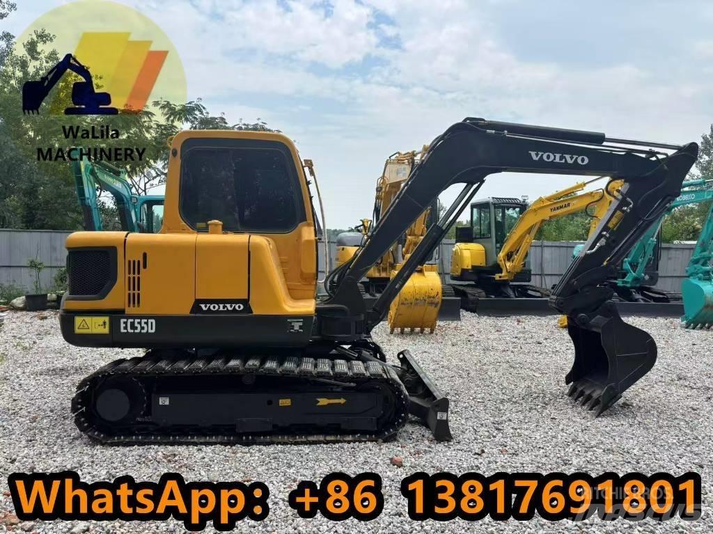 Volvo EC 55D Міні-екскаватори < 7т