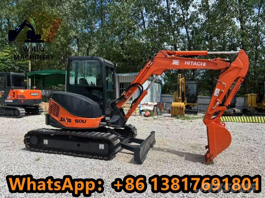 Hitachi ZX 50 U-3 B Міні-екскаватори < 7т